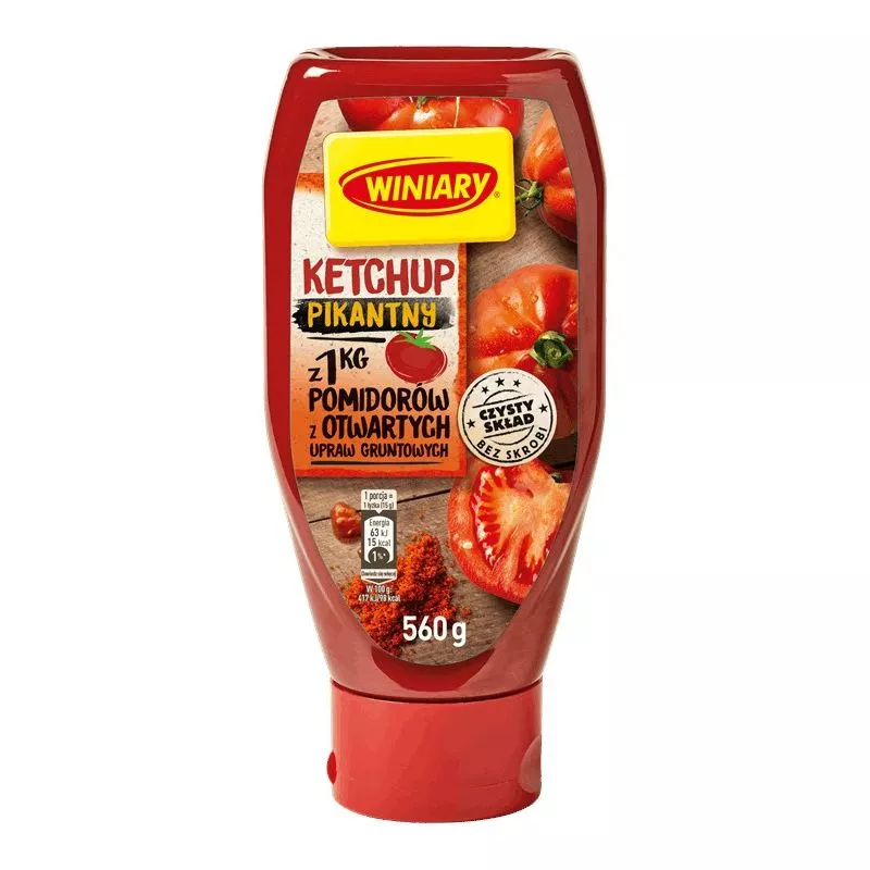 Ketchup picante 560g x10 WINIARY