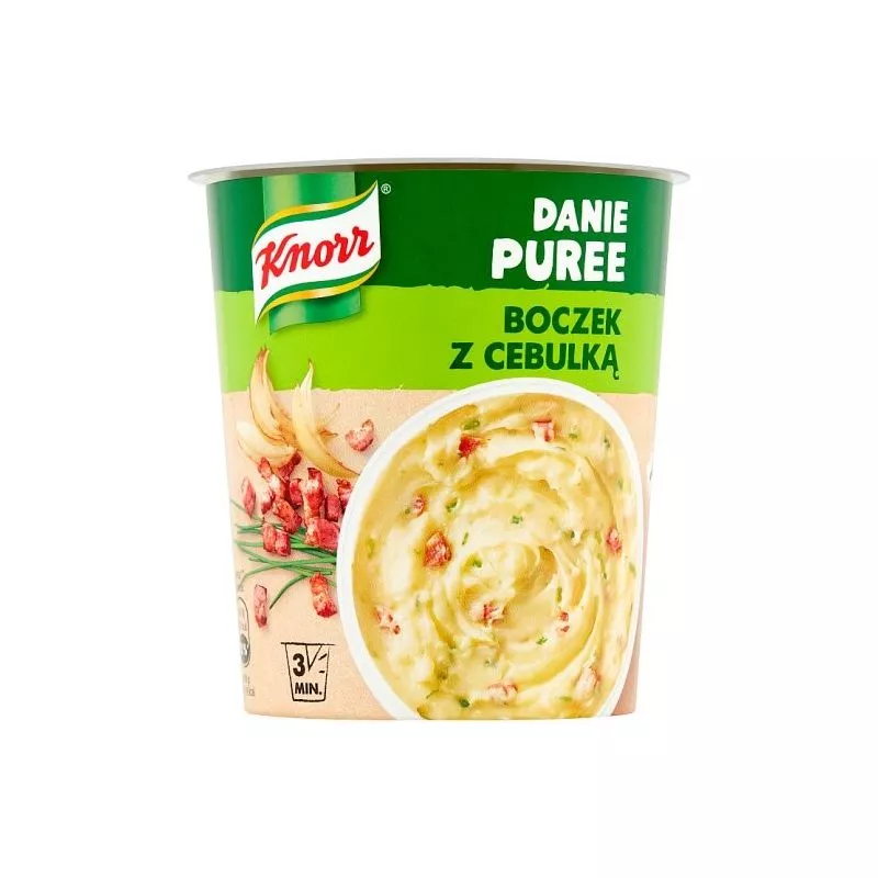 Pure de patata en polbo con panceta 51g x8 KNORR