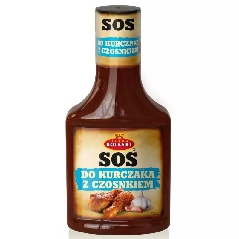 Salsa para pollo con ajo 350g x6 ROLESKI