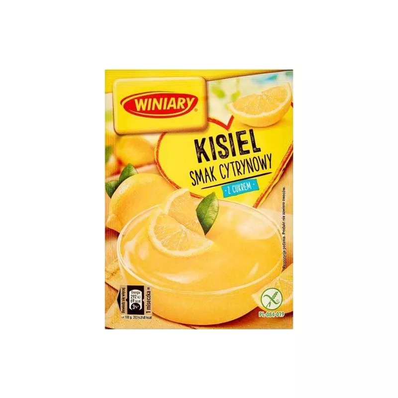 Kisiel con sabor de limon con azucar77gr*25 WINIARY