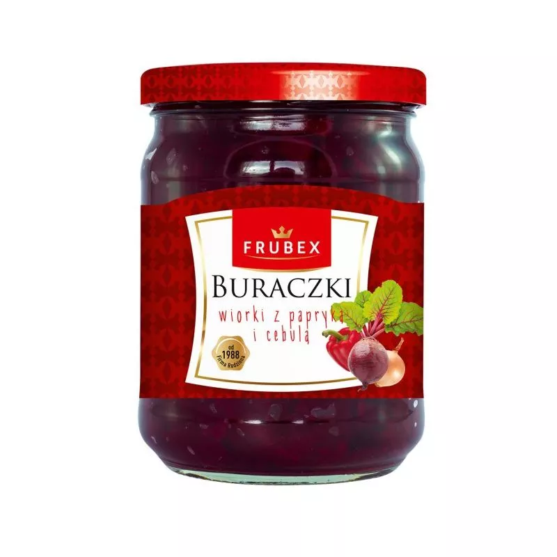 Remolacha con pimiento 0,5L x8 FRUBEX