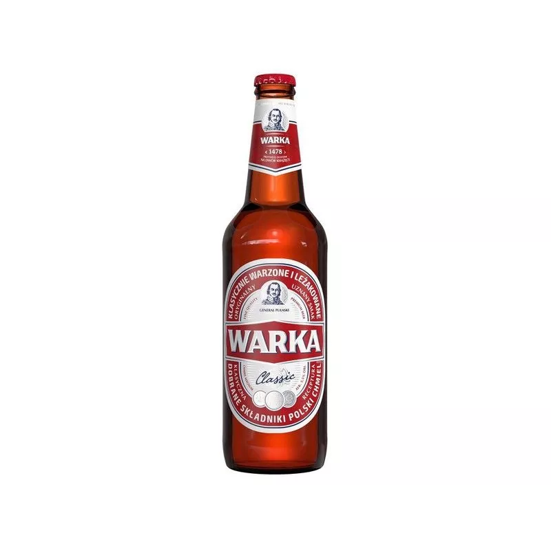 Cerveza WARKA 5.7%alk.0.5L x20