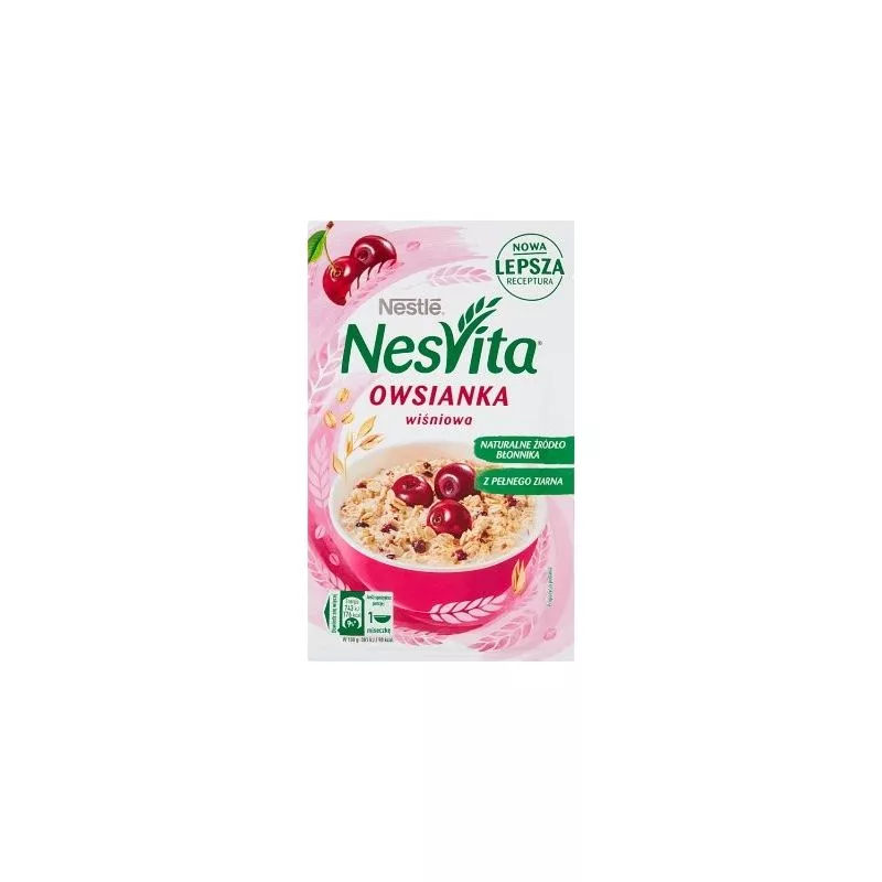 Copos de avena NESVITA con guinda 45g x21 NESTLE