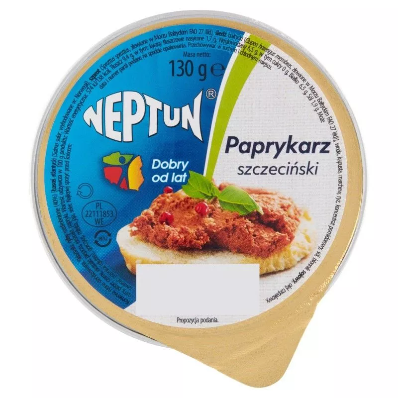 Entrante con arroz PAPRYKARZ SZCZECINSKI NEPTUN 130G X16 GRAAL