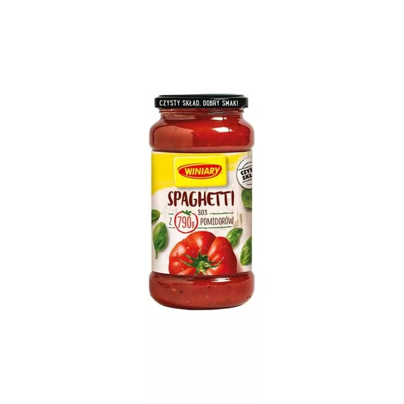 Salsa SPAGHETTI 500gr x6 WINIARY