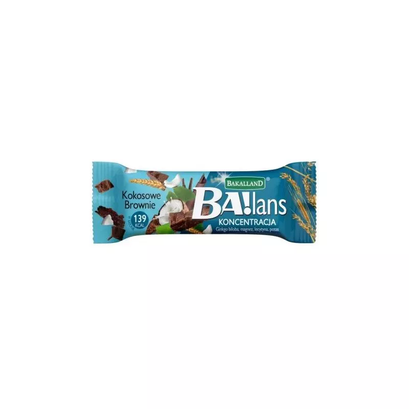 Barrita "BA LANS" con coco 35g x20 BAKALLAND