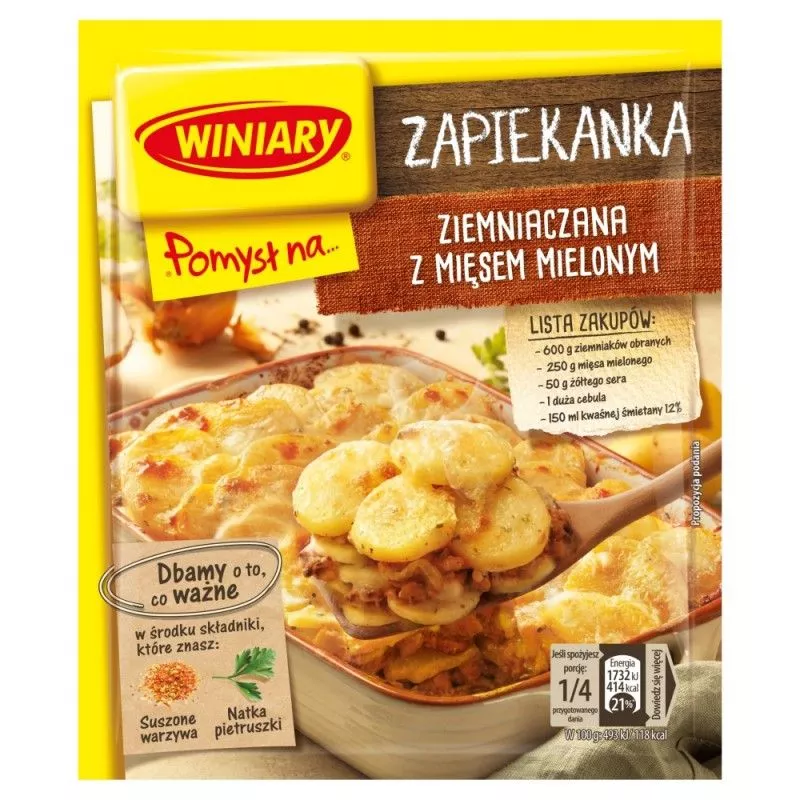 Cazuela de patatas con carne picado 42g*22 WINIARY