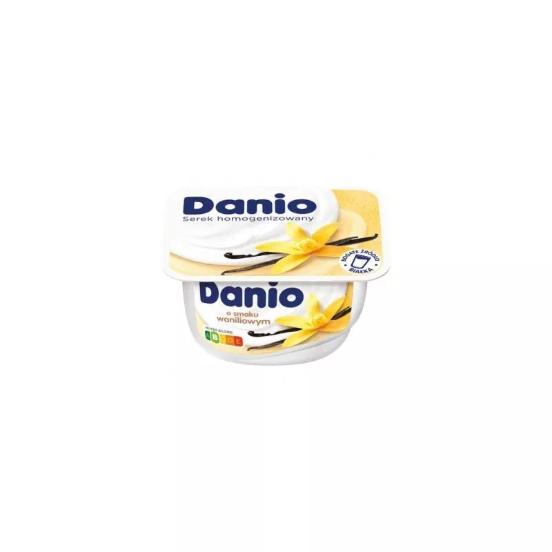 Serek homogenizowany DANIO wanilia 130g DANONE