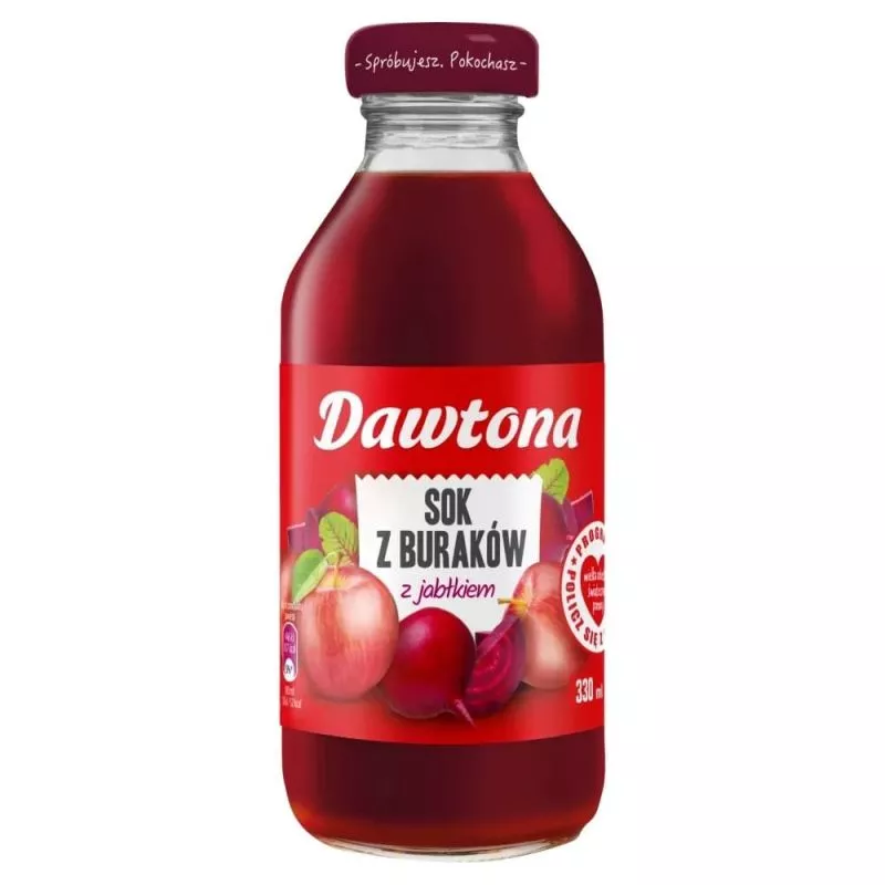 Sok z burakow z jablkiem 300ml DAWTONA