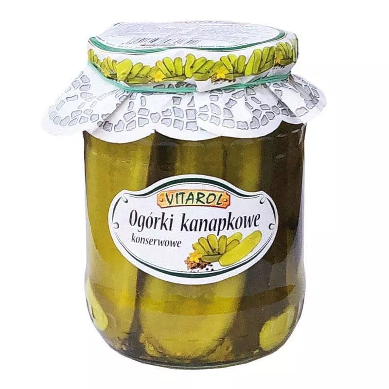 Ogorki KANAPKOWE 650g VITAROL