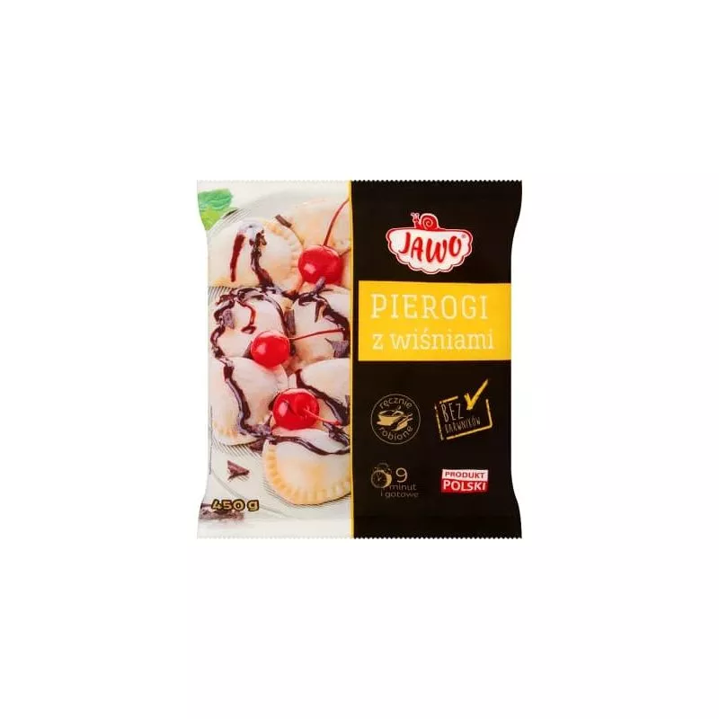 Pierogi z wisniami 450gr JAWO