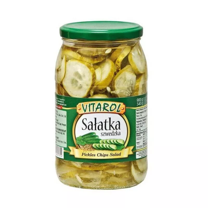 Ensalada de pepinos SZWEDZKA 900ml VITAROL