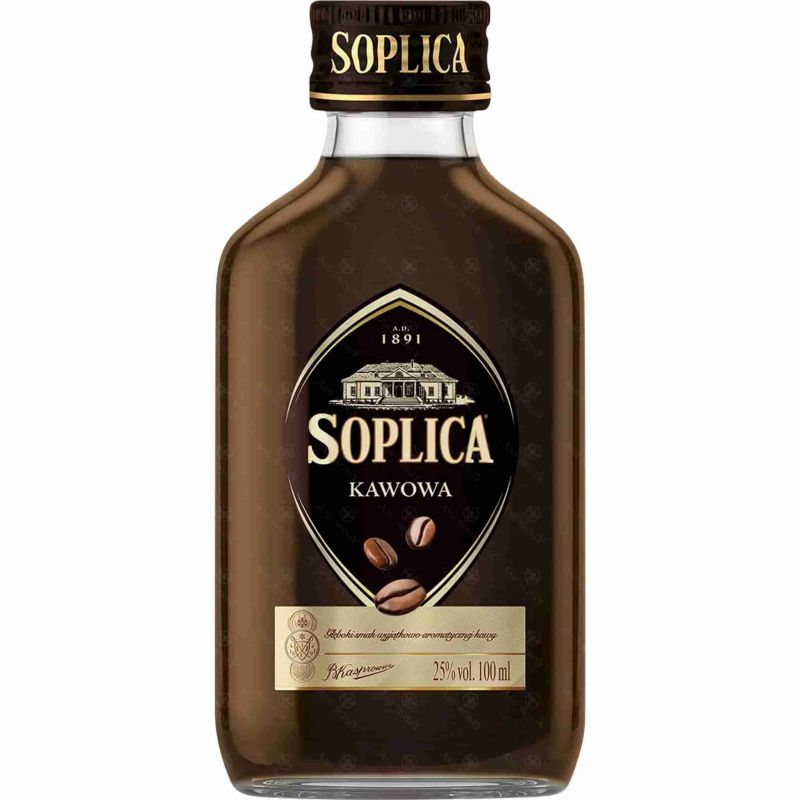 Vodka con sabor de cafe 25% 100ml SOPLICA 
