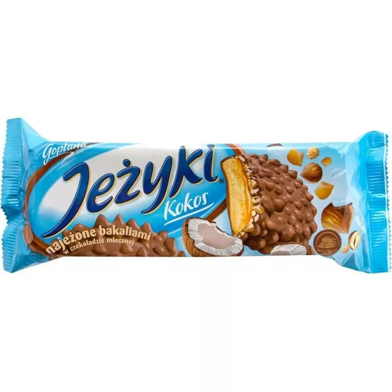 JEZYKI z kokosem 140g GORPLANA