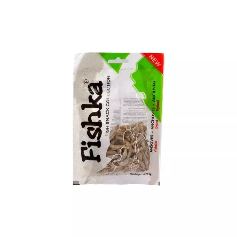 FISHKA Anchoas secas salado 20g NICKAL