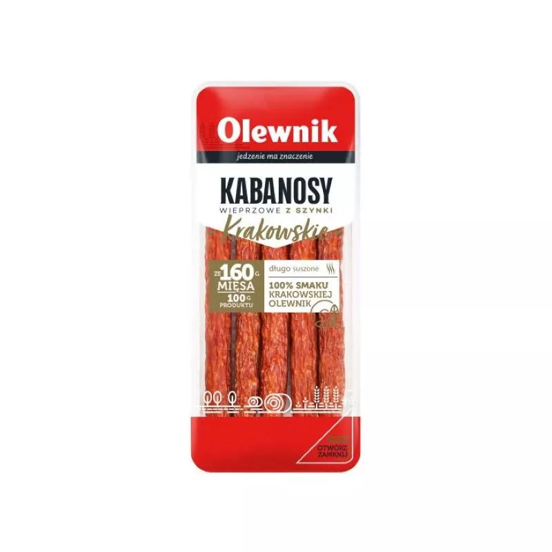 Salchichas seco KIELBASKI KRAKOWSKIE 90g OLEWNIK