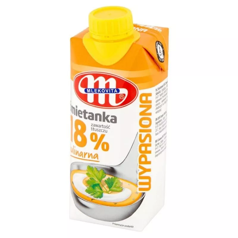 Smietanka UNT wypasiona 330ml MLEKOVITA