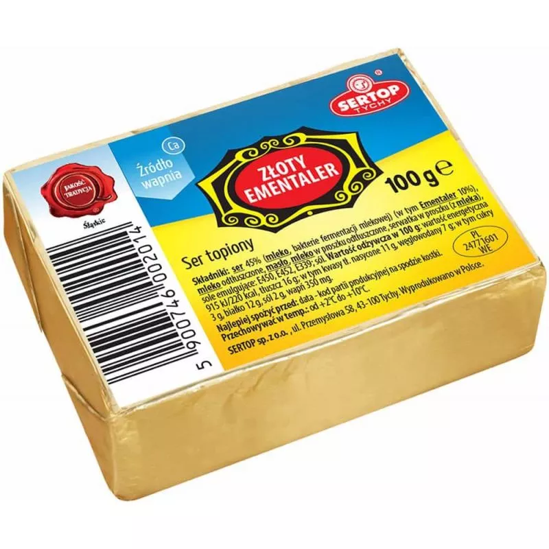 Queso para untar ZLOTY EMENTALER 100gr SERTOP