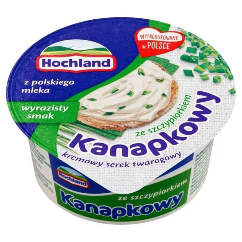 Twarozek kanapkowy szczypior 130g HOCHLAND