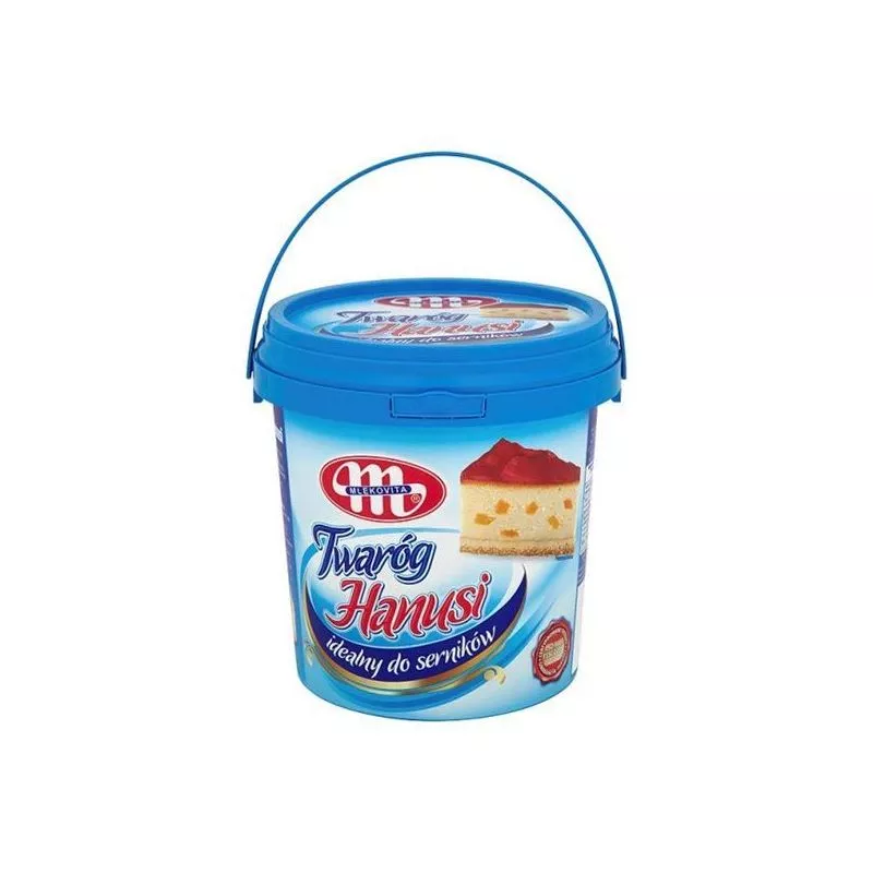 Twarog HANUSI do sernikow 1kg MLEKOVITA