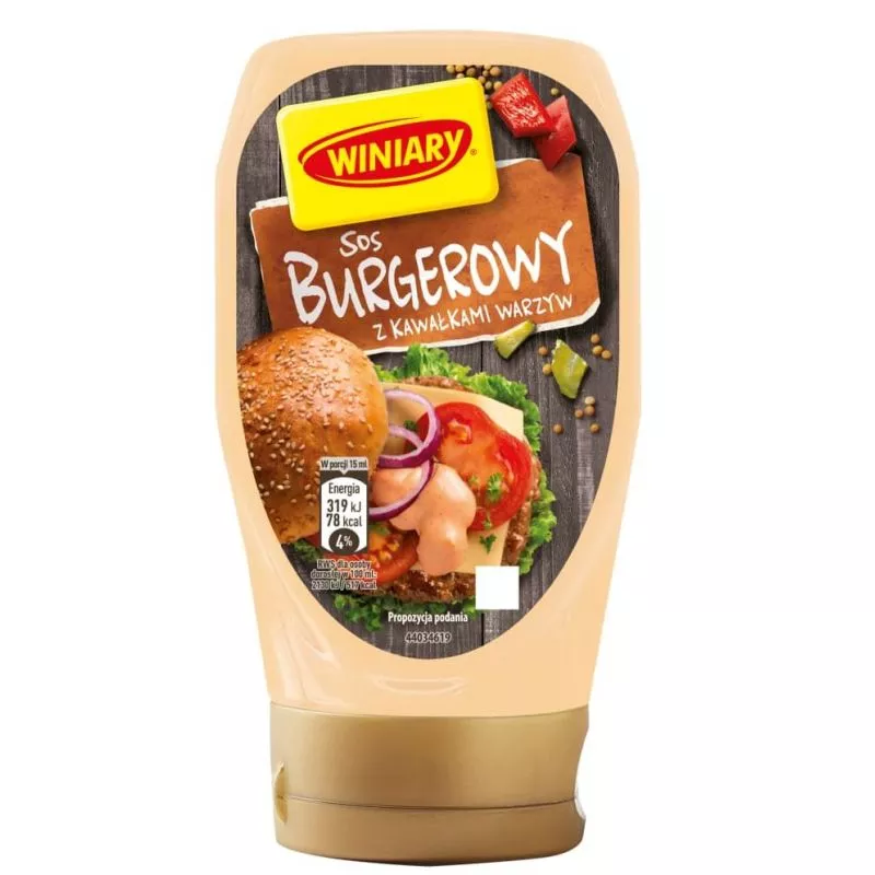 Salsa de hamburguesa 300ml WINIARY