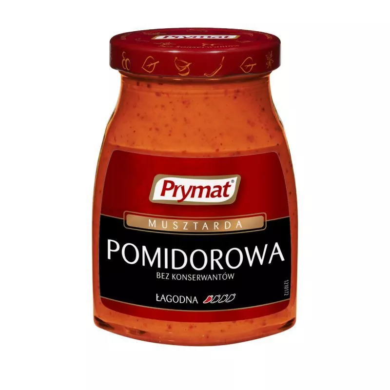 Musztarda pomidorowa 180g PRYMAT