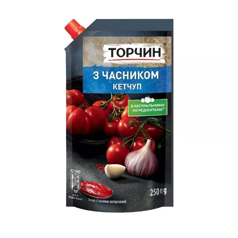 Ketchup z czosnkiem 250g TORCHIN