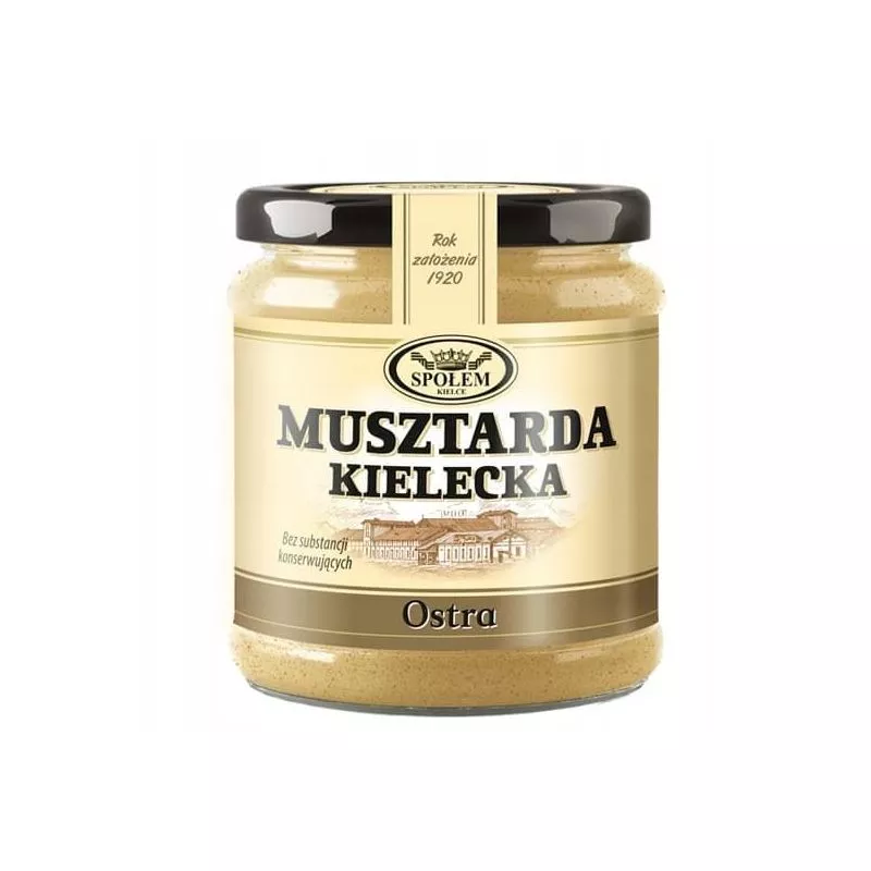 Musztarda ostra 190g KIELCE