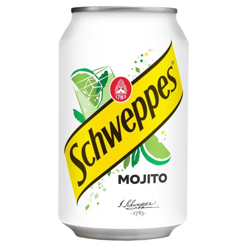 Bebida BITTER MOJITO lata 330ml SCHWEPPES