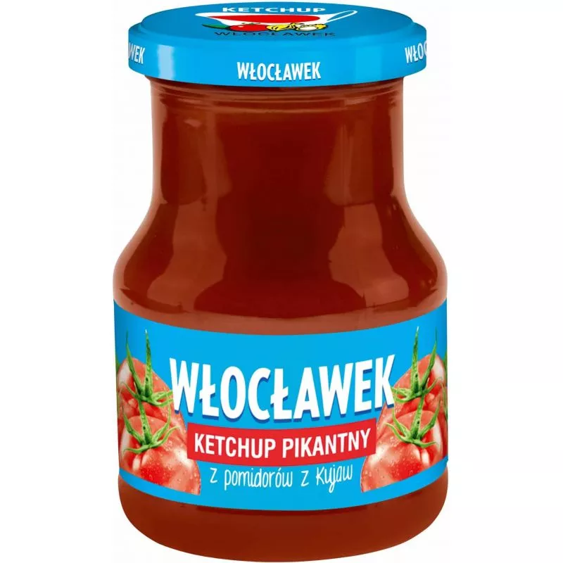 Ketchup pikantny 380g WLOCLAWEK