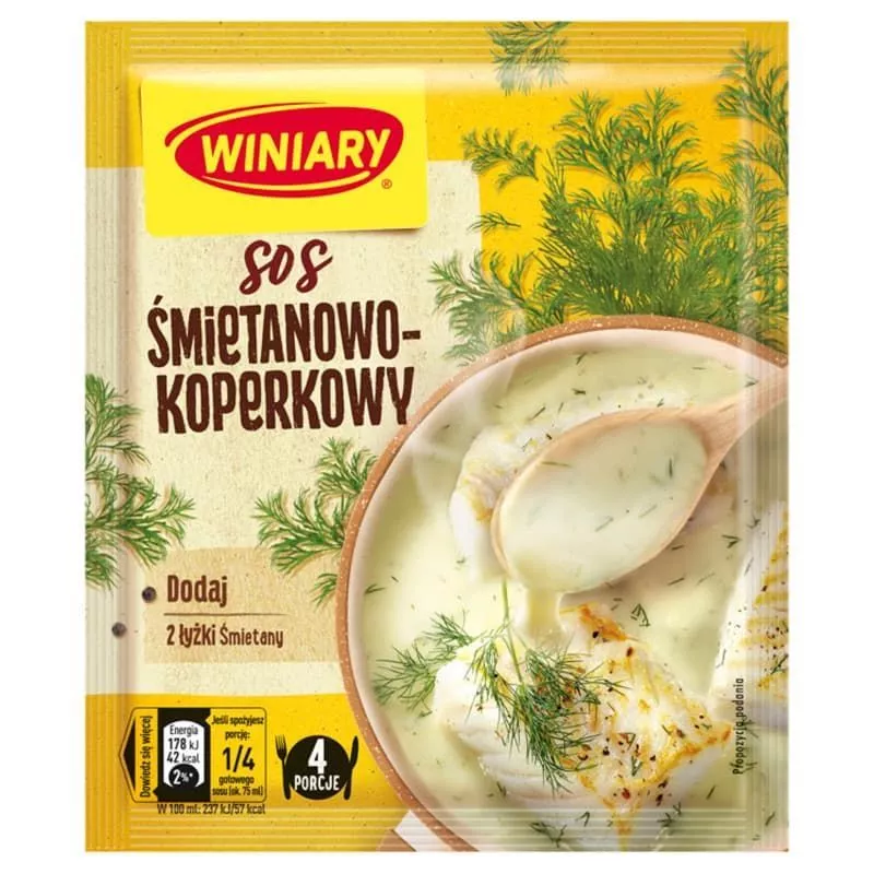 Sosy Koperkowy ze smietanka 27g WINIARY