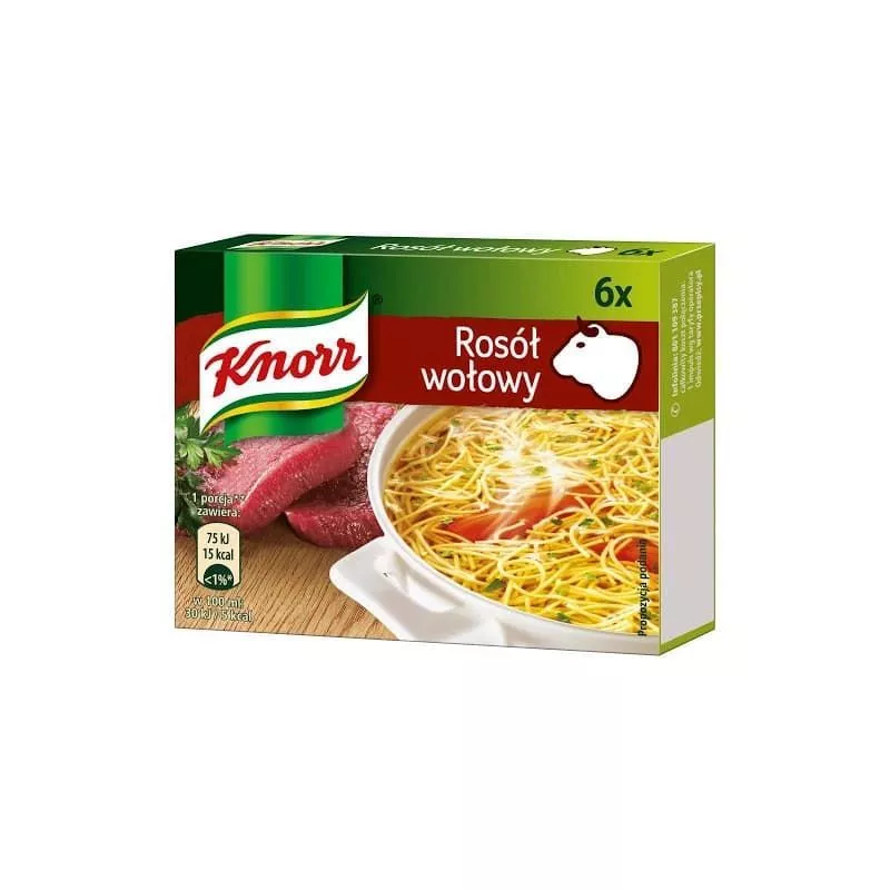 Caldo de ternera en bric 60g KNORR