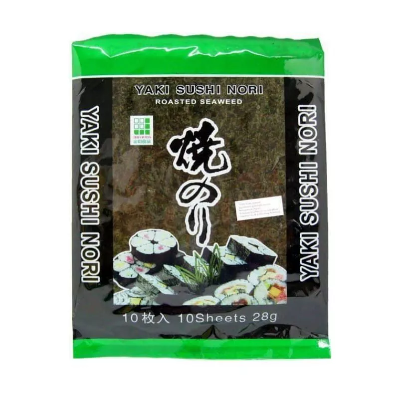 Laminas de algas para sushi 25g YAKI NOR