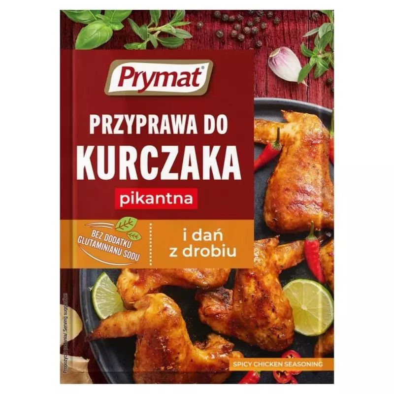 Especias para pollo picante 25gr PRYMAT