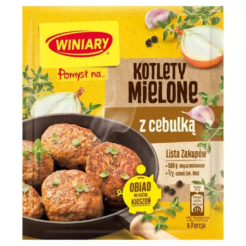 Especias para carne picado con cebolla 69gr WINIARY