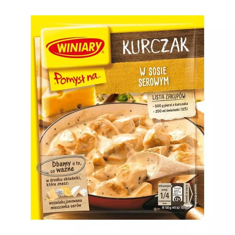 Especias para plato SEROWY GARNEK 34g WINIARY