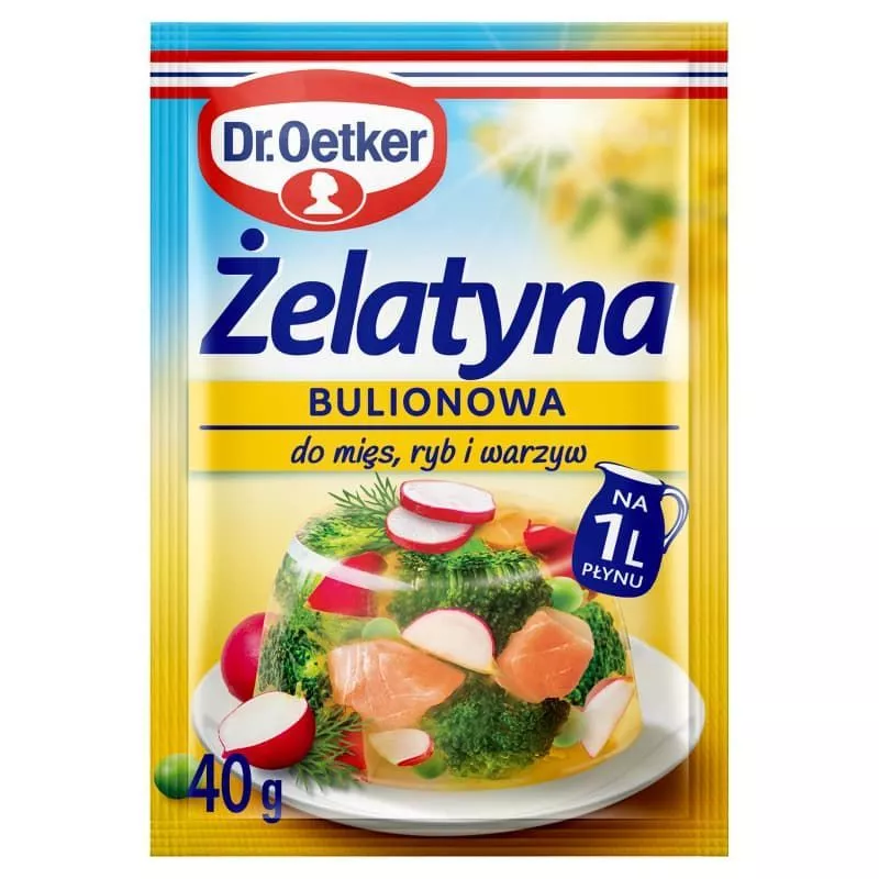 Zelatyna z bulionem i przyprawami 40g Dr.Oetker