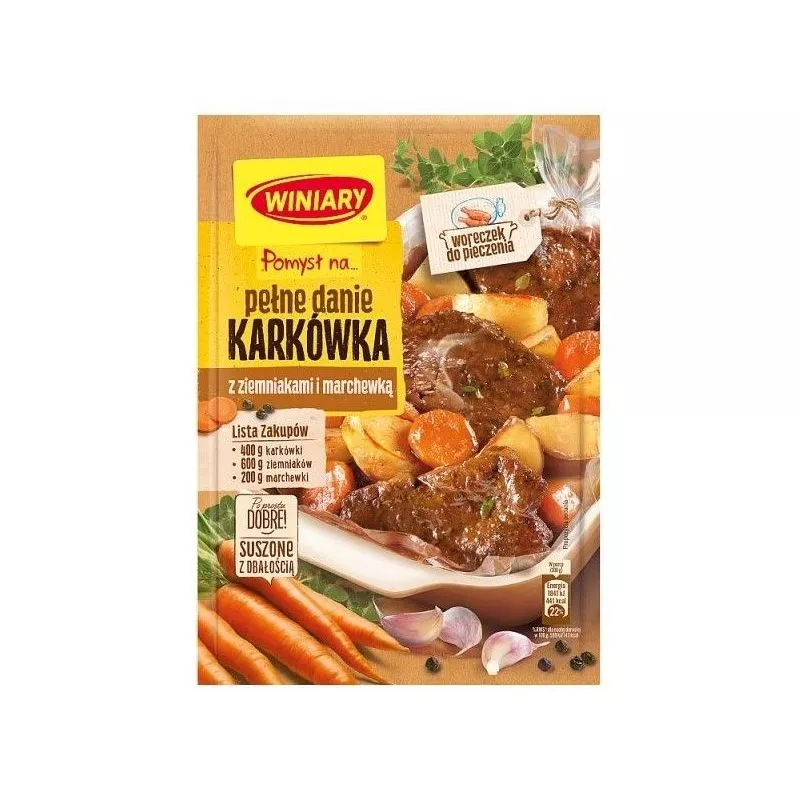 Especias para carne de aguja con patata en bolsa 30g WINIARY