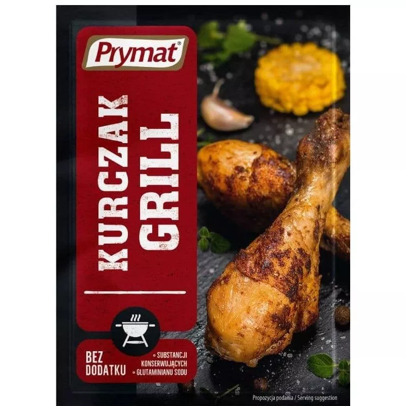 Especias para pollo en grill 25g PRYMAT