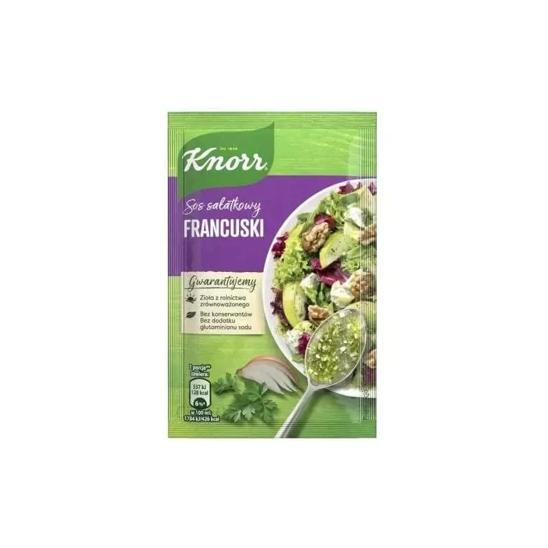 Salsa en polvo para ensalada FRANCUSKI 8g KNORR