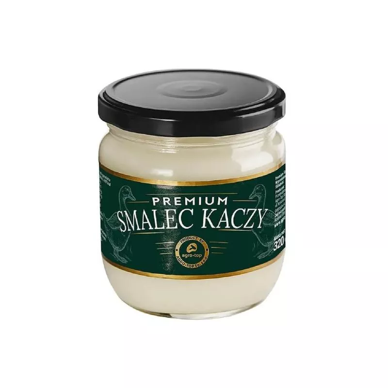 Smalec Kaczy w sloiku 320g AGRO TOP