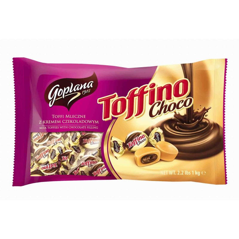 Cukierki TOFFINO czekoladowe 1kg GOPLANA