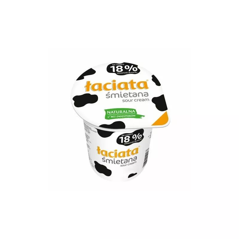 Crema de nata fermentada LACIATA 18% 330ml MLEKPOL