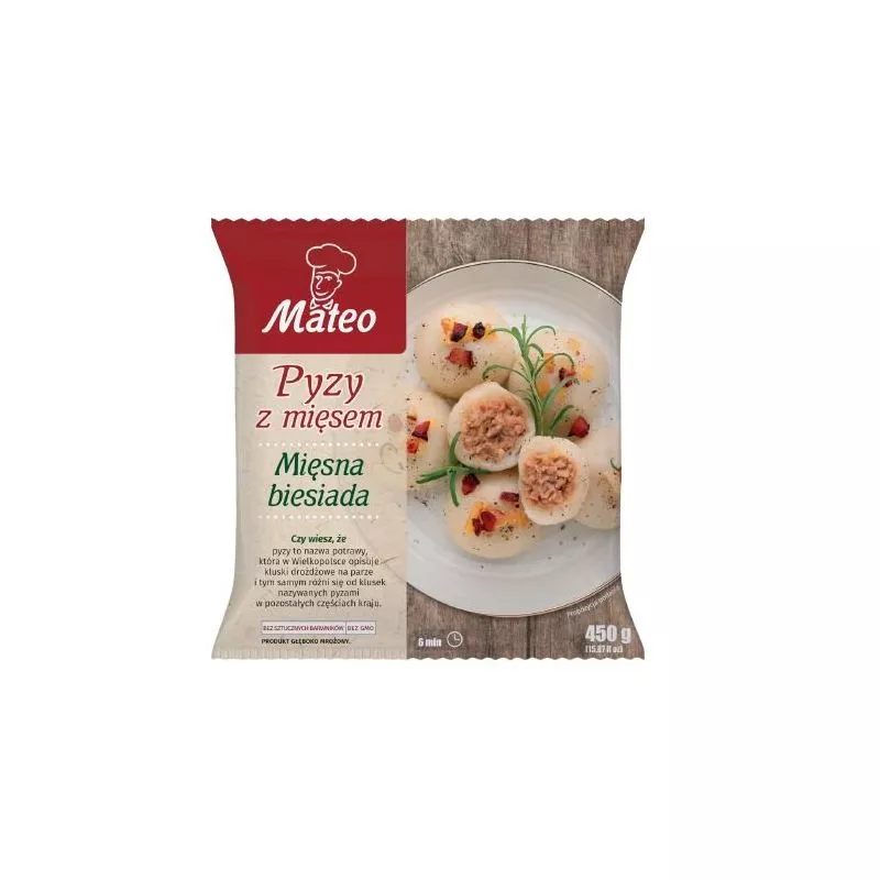PYZY Bolas de patata con carne 450gr MATEO