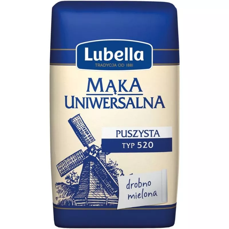 Harina PUSZYSTA universal 1kg LUBELLA