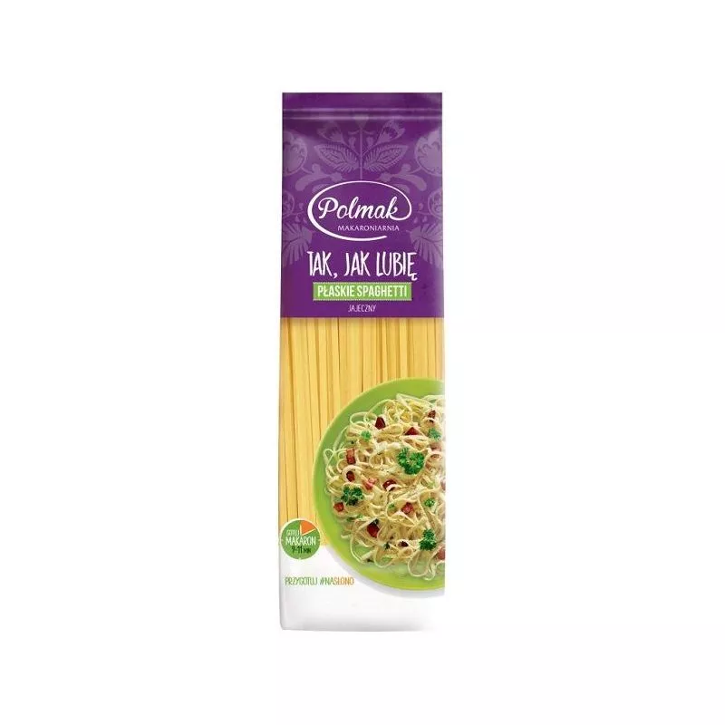 Spaghetti plaskie 400g POL MAK