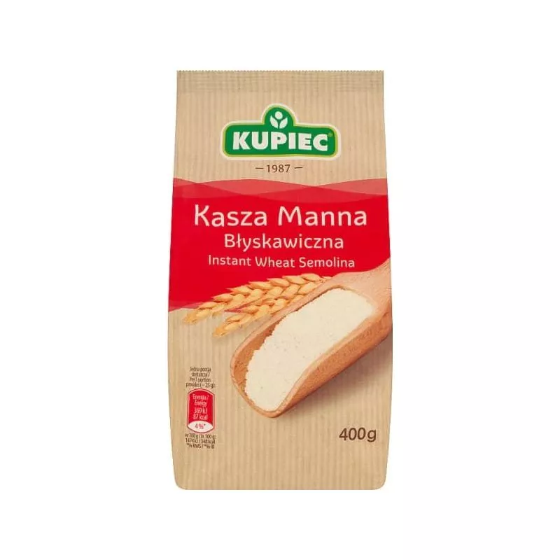 Semola BLYSKAWICZNA 400gr KUPIEC