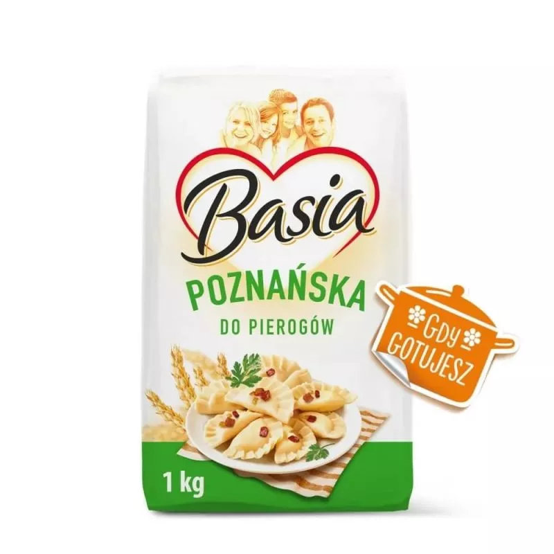 Harina de trigo POZNANSKA BASIA 1kg GOOD MILLS