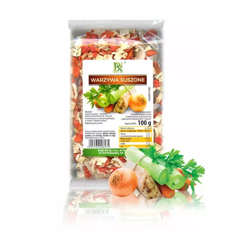 BIO Verduras seco 100g x15 RADIX