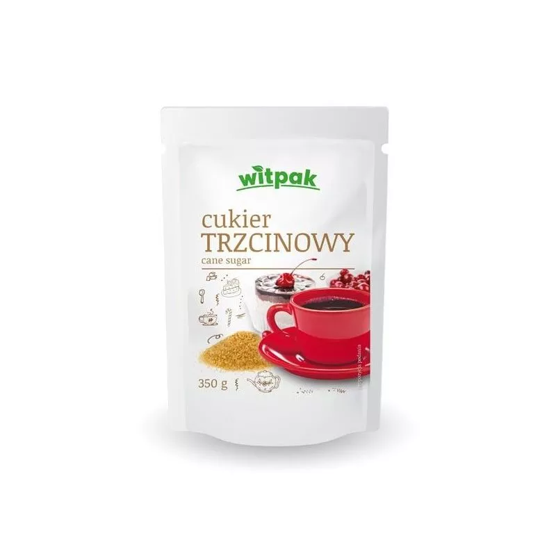 BIO Cukier trzcinowy 350g WITPAK